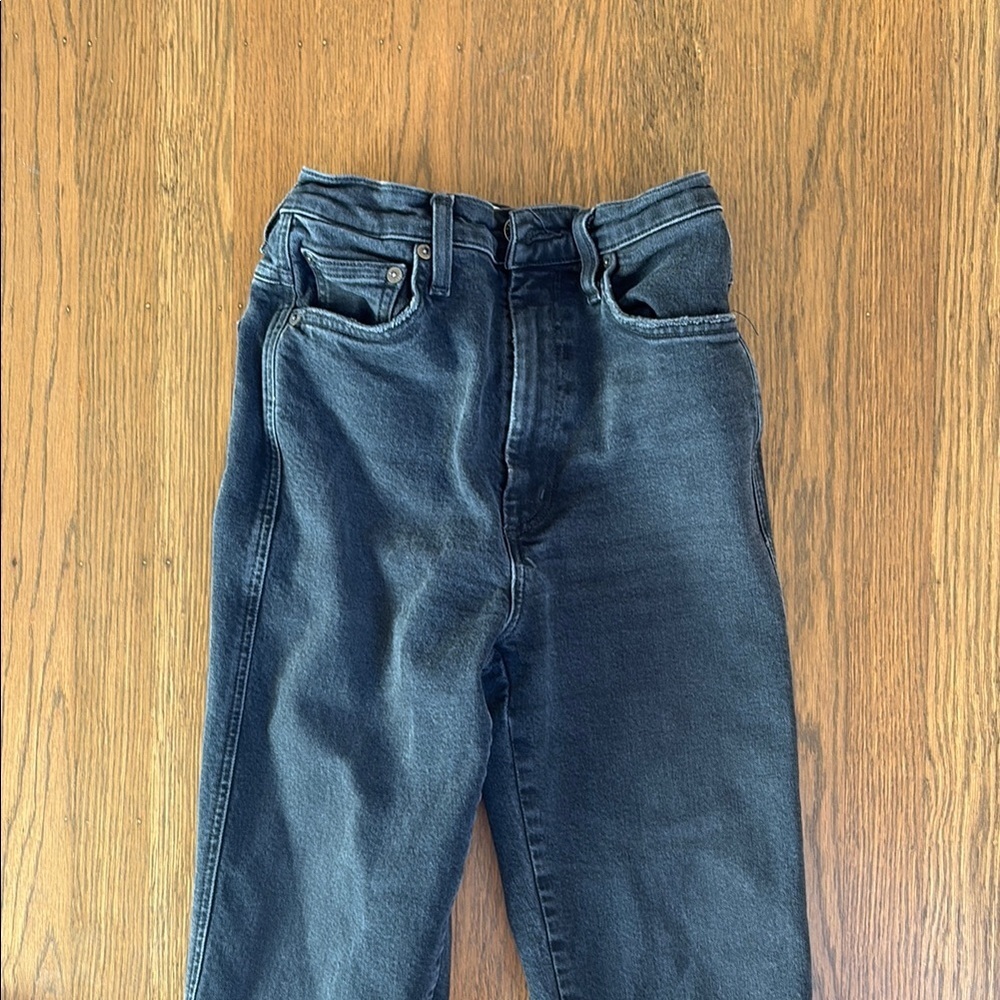Agolde women’s Pinch Waist High Rise Kick Flare Jeans in size 25 - Picture 2 of 5
